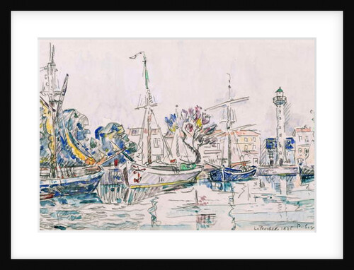 La Rochelle, 1925 by Paul Signac