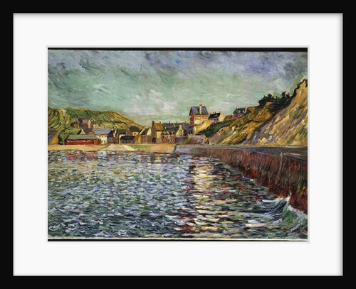 Le Port-en-Bessin c.1884 by Paul Signac