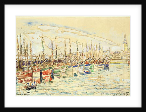 Les Sables d'Olonne, 1922 by Paul Signac