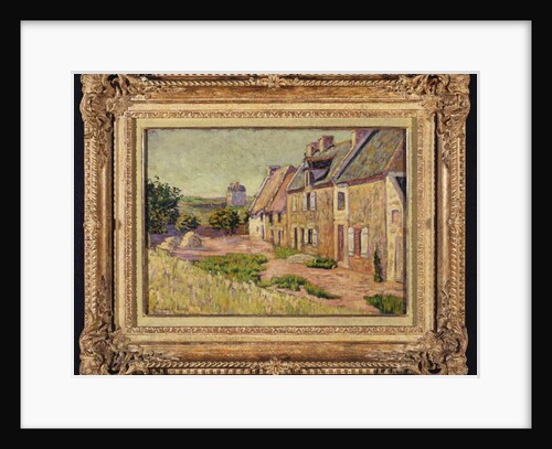 Saint-Briac, Cour a la Ville Hue, 1885 by Paul Signac
