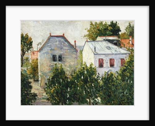 Suburban Garden at Asnieres, 1883 by Paul Signac