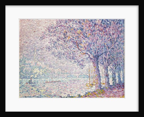 The Seine at St. Cloud, 1903 by Paul Signac