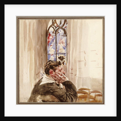 Portrait of a Man in a Church, 1900 by Giovanni Boldini