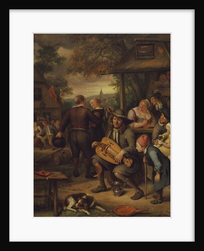 The Hurdy Gurdy Player by Jan van the Elder Kessel