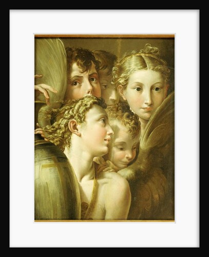 Five Angels by Parmigianino (after)