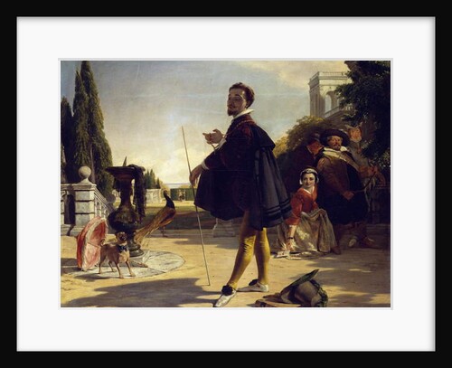 Shakespeare, Twelfth Night, Act II, Scene V by John Callcott Horsley