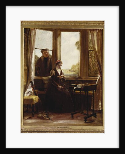 Lady Jane Grey and Roger Ascham, 1853 by John Callcott Horsley