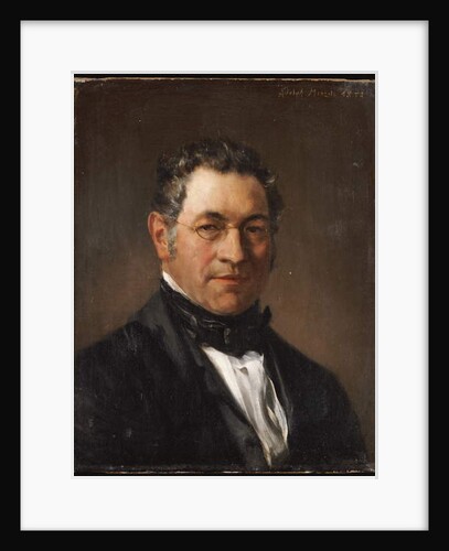 Siegfried Dehn, 1854 by Adolph Friedrich Erdmann von Menzel