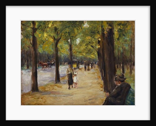 In the Tiergarten, Berlin, c.1920 by Max Liebermann