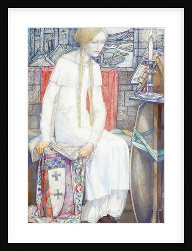 Elaine, 1921 by Edward Reginald Frampton