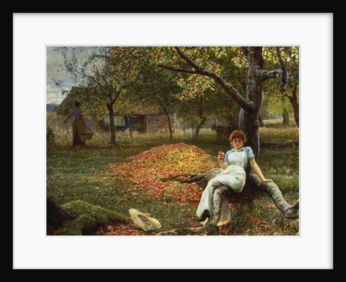 The Cider Orchard, 1890 by Macbeth Robert Walker