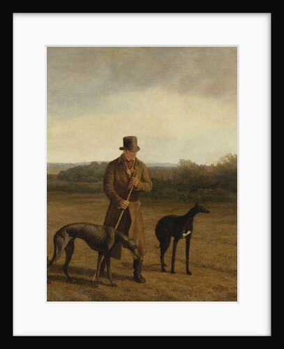 Portrait of Lord Rivers with two Greyhounds, c.1825 by Jacques-Laurent Agasse