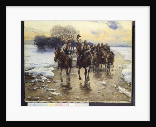 The Wedding Party by Alfred von Wierusz-Kowalski