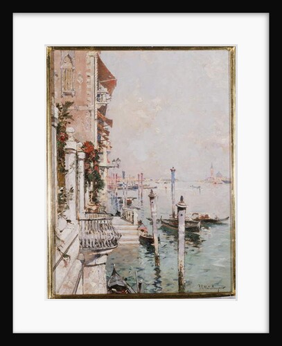 The Grand Canal, Venice by Franz Richard Unterberger