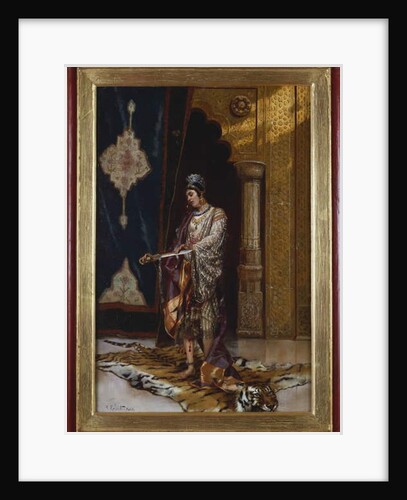 An Odalisque by Rudolphe Ernst