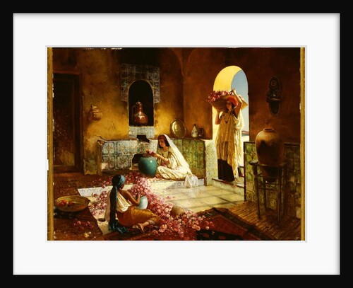 The Gathering of the Roses by Rudolphe Ernst