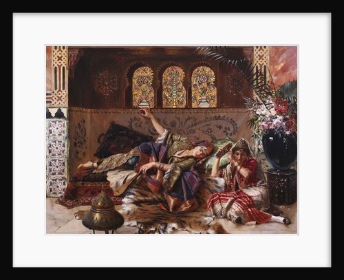 In the Harem by Rudolphe Ernst
