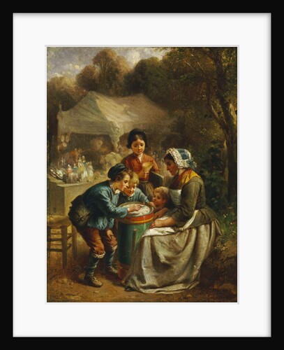 The Toy Seller, 1860 by Francois Louis Lanfant de Metz