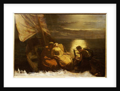 The Escape of Glaucus and Ione, with the Blind Girl Nydia by Paul Falconer Poole