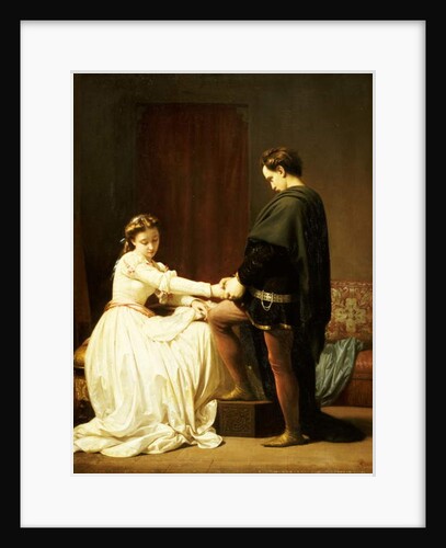 The Proposal, 1860 by Alfred W. Elmore