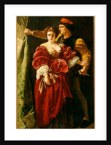 Lucrezia Borgia, 1863 by Alfred W. Elmore
