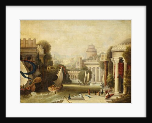 Embarkation of Ulysses, 1842-50 by Erastus Salisbury Field