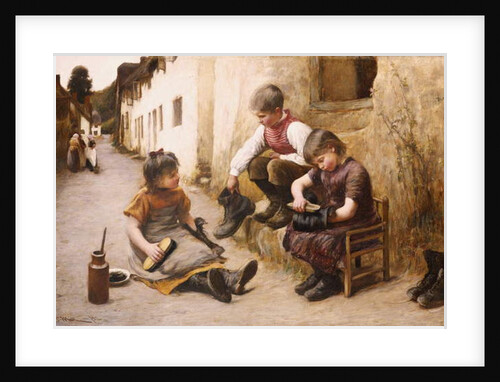 Daddy's Boots, 1892 by John White