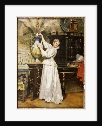 The Secret Postbox, 1876 by Tito Conti