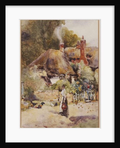 Old Cottage at Sutton Courtney, Berkshire by David Woodlock