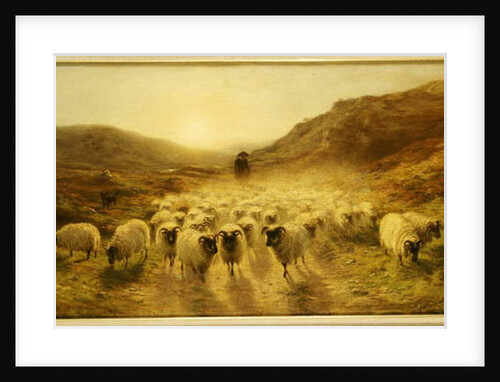 Leaving the Hills, 1874 by Joseph Farquharson