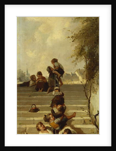 The Slide by Francois Louis Lenfant