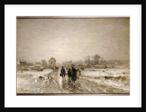 Returning from Market by Ludwig Munthe
