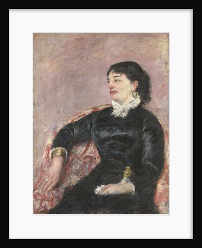 Portrait of an Italian Lady by Mary Stevenson Cassatt