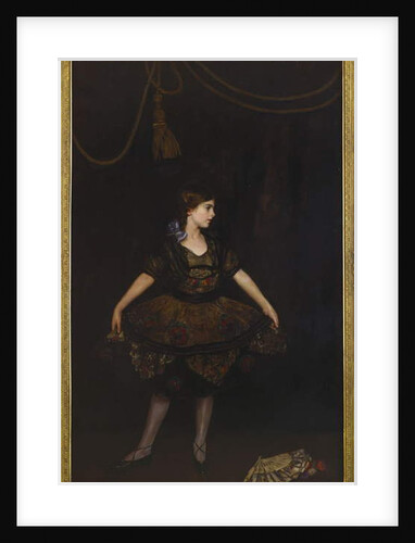 The Dancer in Black, 1913 by John da Costa