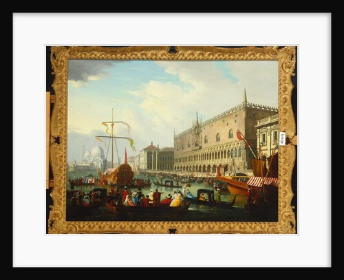 The Bacino di San Marco, Venice, with the Carnival by Joseph F. Ellis