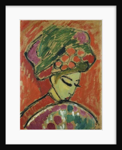 Girl in Turban, 1910 by Alexej von Jawlensky