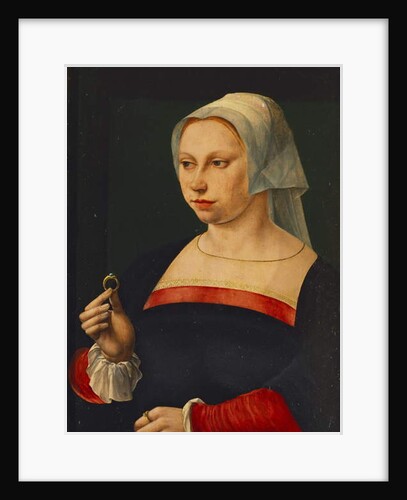 Portrait of a Lady holding a Ring by Jan van Scorel