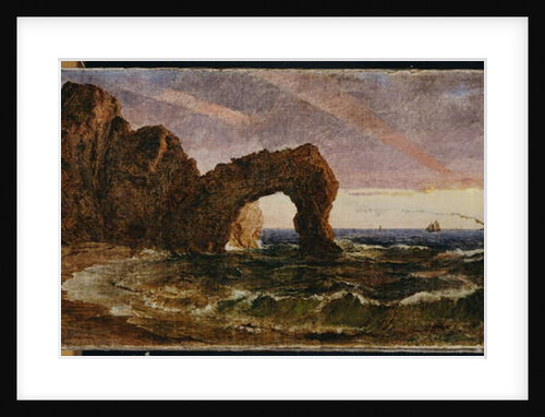 Sunset at Etretat, 1894 by Jasper Francis Cropsey