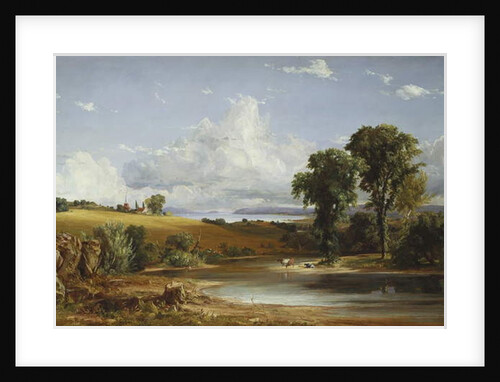 Summer Afternoon on the Hudson, 1852 by Jasper Francis Cropsey