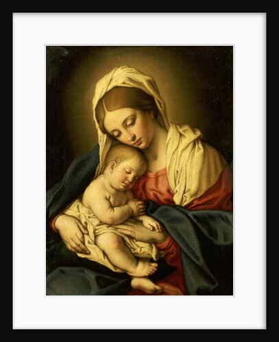 The Madonna and Child, 17th century by Il Sassoferrato