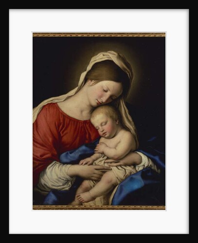 The Madonna with Sleeping Christ Child by Il Sassoferrato