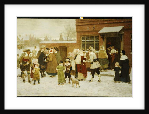New Year's Day, New Amsterdam, 1876 by George Henry Boughton