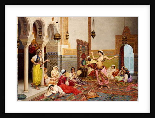 The Harem Dance by Giulio Rosati