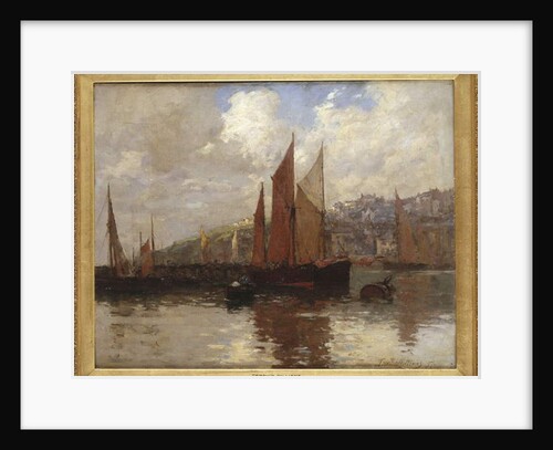 In Brixham Harbour, 1897 by Terrick Williams