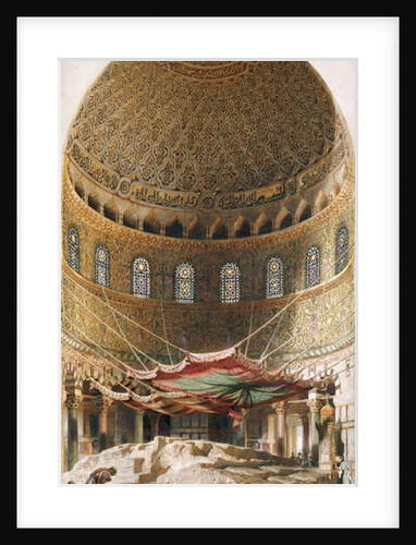 The Holy Rock, summit of Mount Moriah, Jerusalem, 1891 by Carl Haag