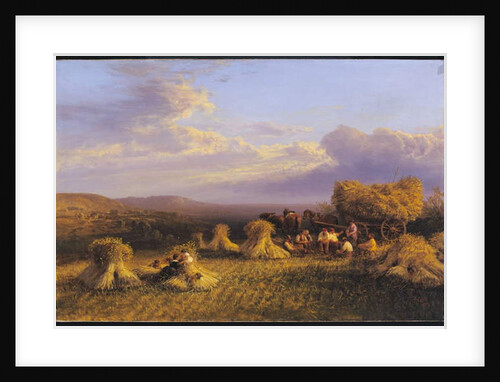 Harvest Scene, 1876 by George Cole