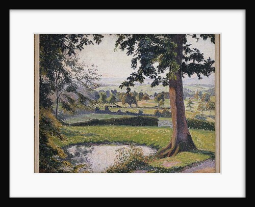 Gunville Pond, Sedgeville, 1916 by Lucien Pissarro
