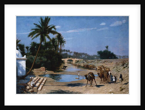 The Caravan by Jean Leon Gerome