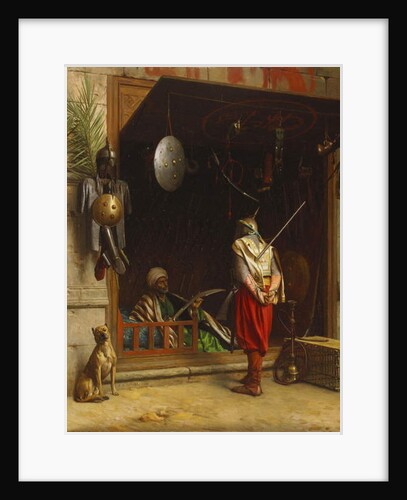 The Arms Market in Cairo by Jean Leon Gerome