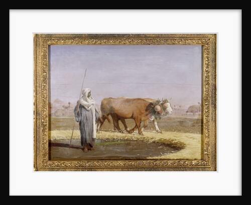 Treading out Wheat in Egypt by Jean Leon Gerome